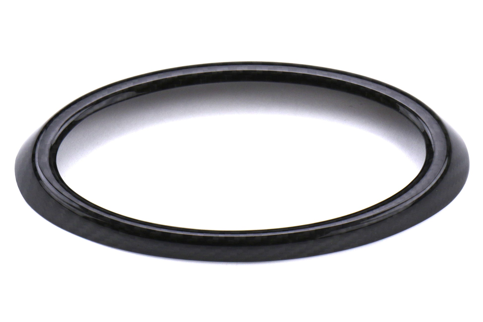 OLM LE Dry Carbon Fiber Front Emblem Frame Overlay - 2018-2021 Subaru WRX / STI by OLM