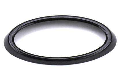OLM LE Dry Carbon Fiber Front Emblem Frame Overlay - 2018-2021 Subaru WRX / STI by OLM