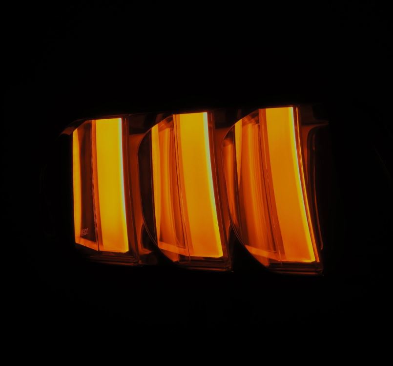 Prismatic LED Taillights Black clear by AlphaRex