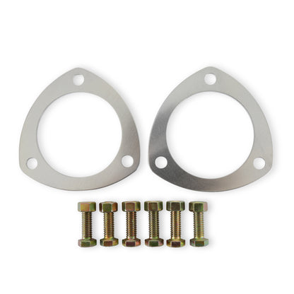 Fits 3 Inch Diameter 3-Bolt Round Header Collectors by Mr Gasket