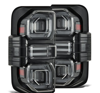 Prismatic LED Taillights Black by AlphaRex