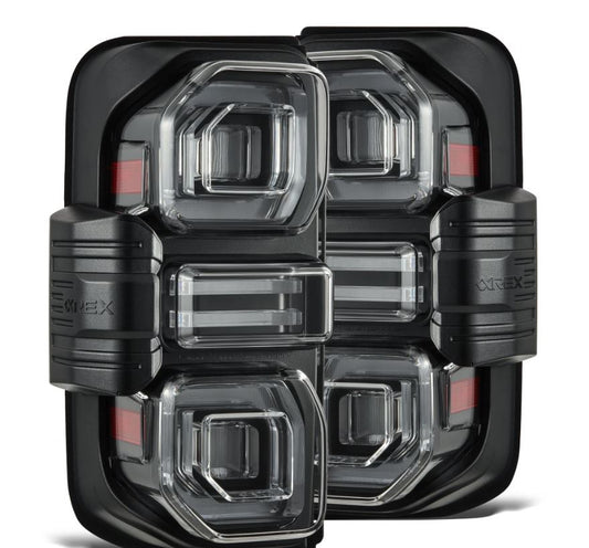 Prismatic LED Taillights Black by AlphaRex