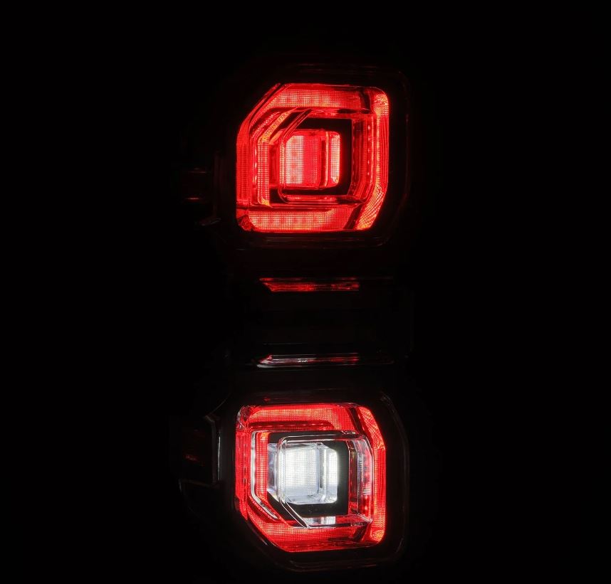 Prismatic LED Taillights Black by AlphaRex
