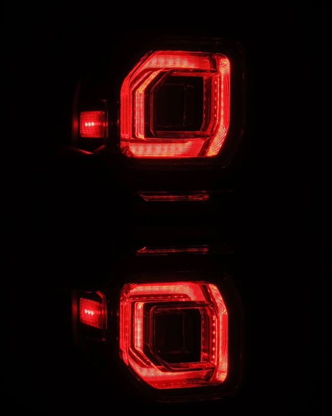 Prismatic LED Taillights Black by AlphaRex