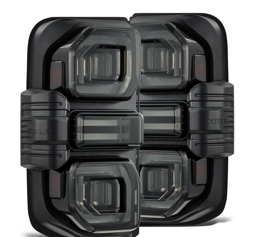 Prismatic LED Taillights Alpha Black by AlphaRex