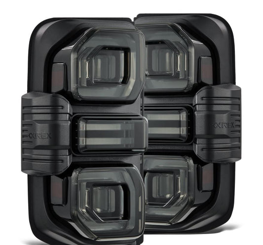 Prismatic LED Taillights Alpha Black by AlphaRex