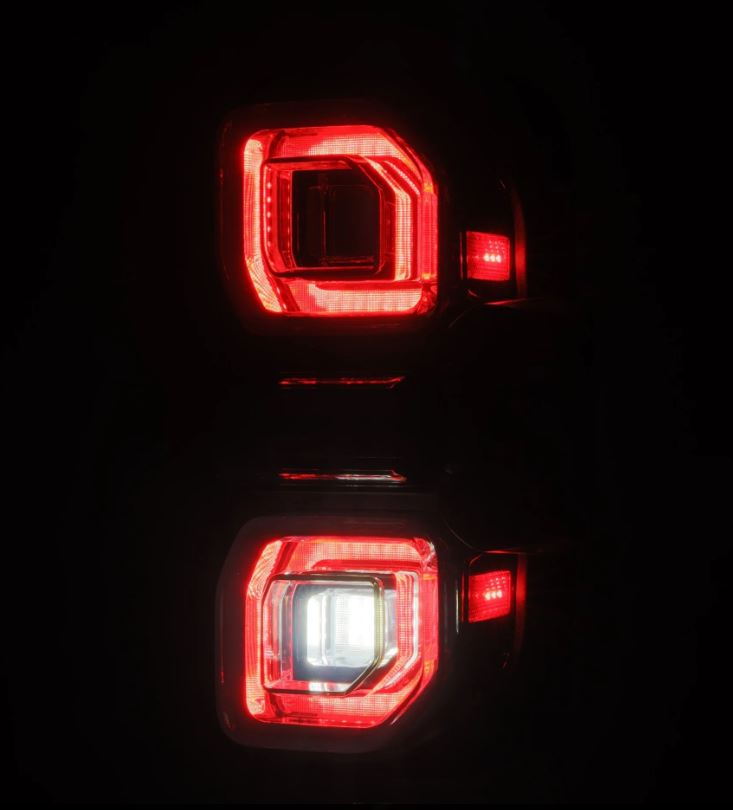 Prismatic LED Taillights Alpha Black by AlphaRex