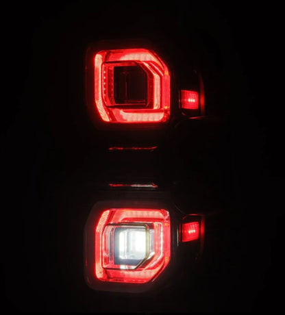 Prismatic LED Taillights Alpha Black by AlphaRex
