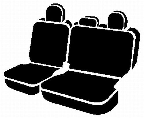 SP80 Series - Seat Protector Polyester Custom Fit Rear Seat Cover - Black by FIA