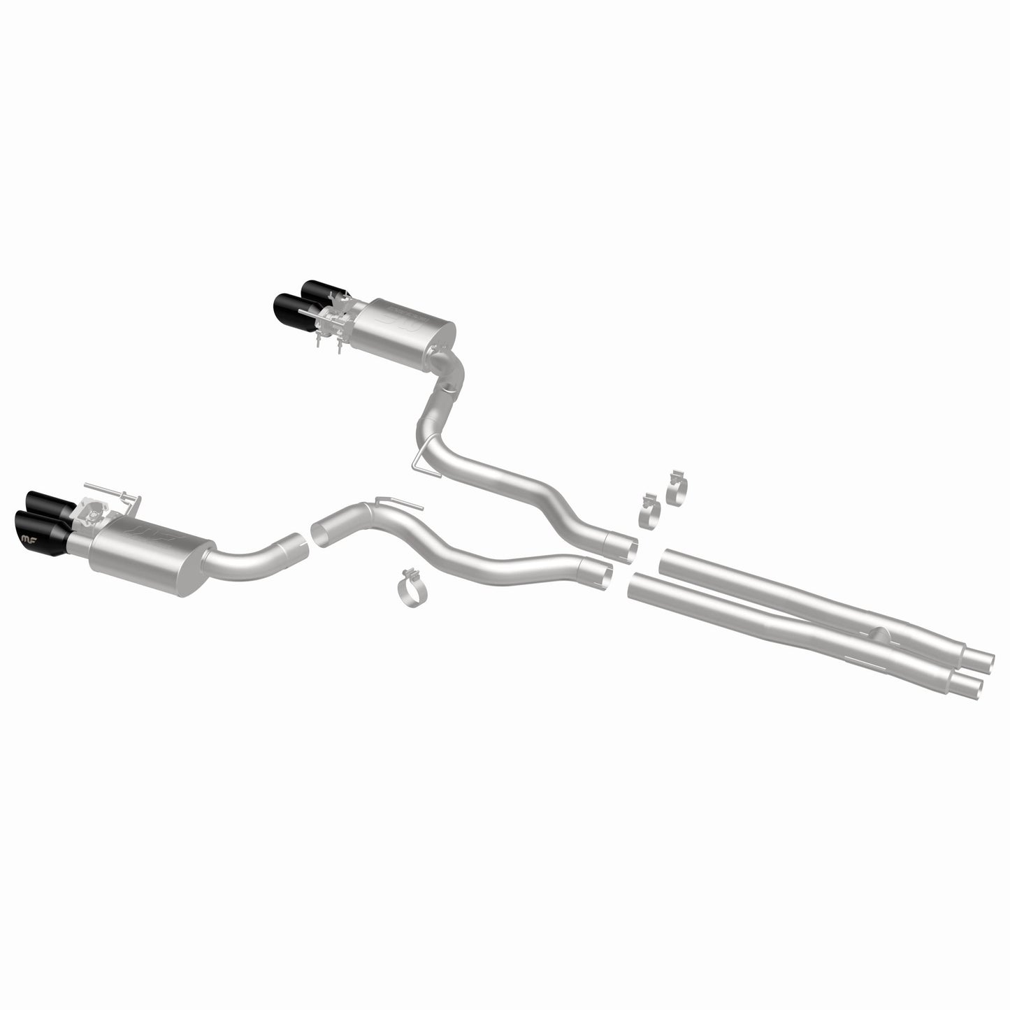 Magnaflow Competition Series Black Chrome Tips Cat-Back System by MagnaFlow Exhaust Products