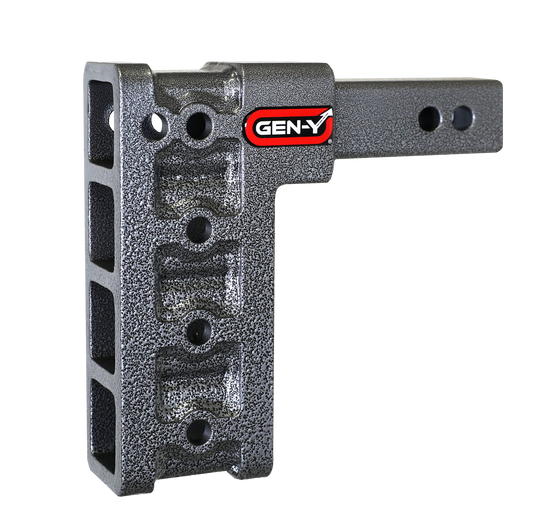 MEGA-DUTY 2" Shank 7.5" Drop 1.5K TW 10K Hitch Only by GEN-Y Hitch