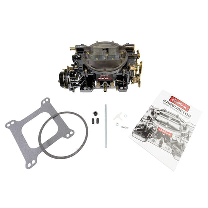 Edelbrock AVS2 650 CFM Carburetor #1906-BP Electric Choke, Black Plasma Finish by Edelbrock