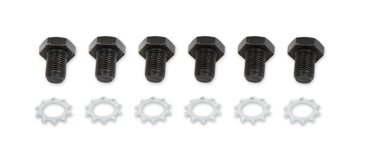 Fits Various GM V6 and V8 applications - Grade 8 Steel - Black Oxide by Mr Gasket