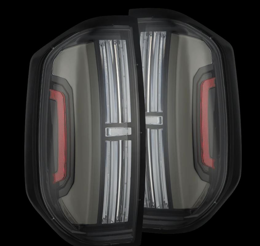 Prismatic LED Taillights Black by AlphaRex