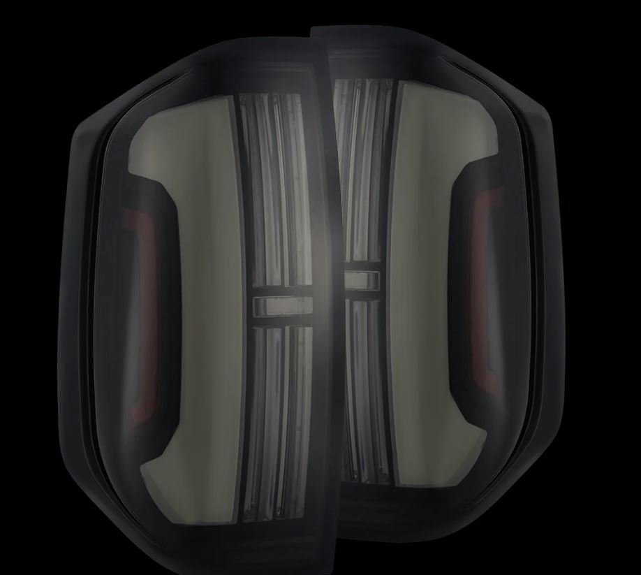 Prismatic LED Taillights Alpha Black by AlphaRex