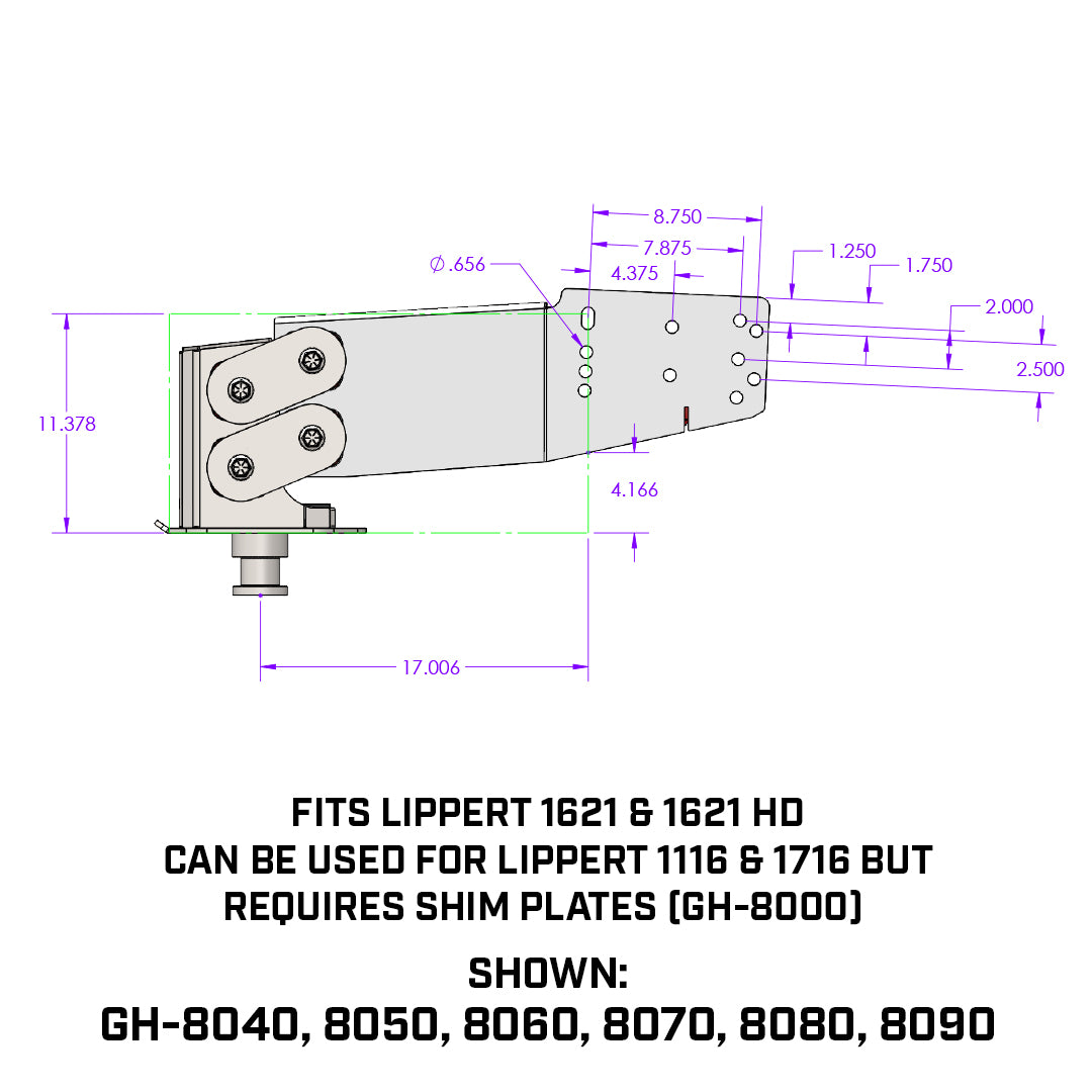 EXECUTIVE TORSION-FLEX 5th Wheel King Pin 2.5K-4.5K pin weight range 30K Towing by GEN-Y Hitch