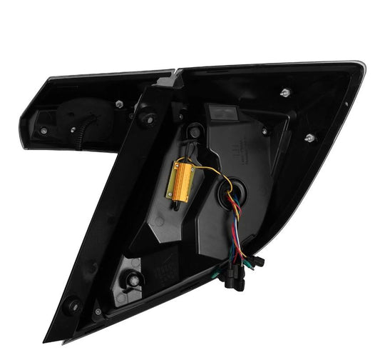 Prismatic LED Taillights Black Red by AlphaRex