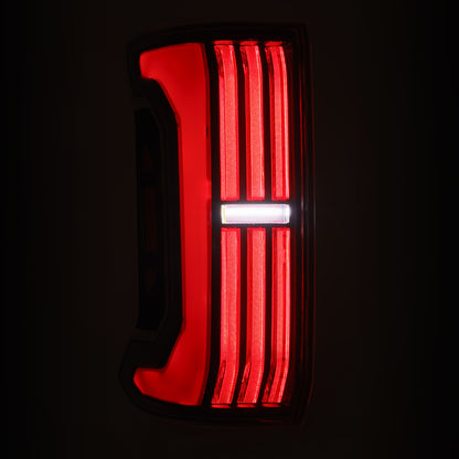 Prismatic LED Taillights Black Red by AlphaRex