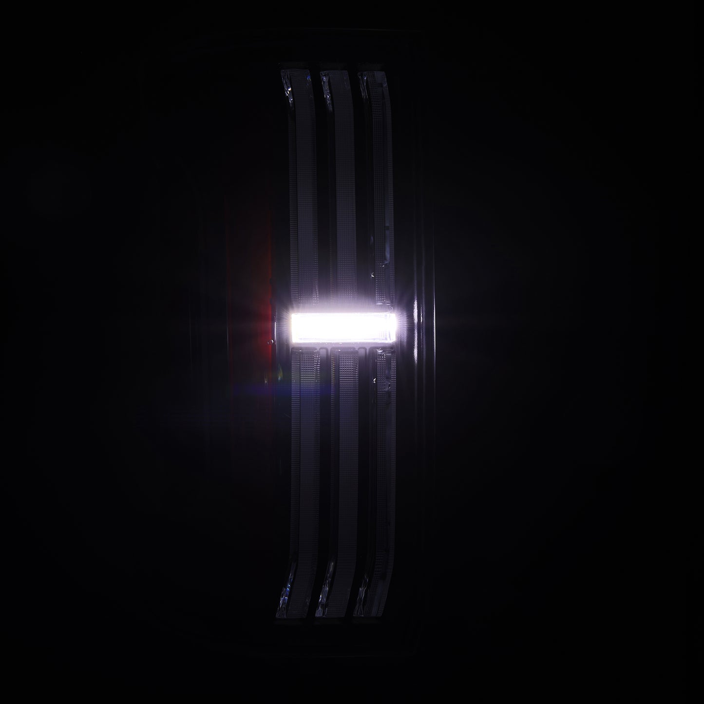 Prismatic LED Taillights Black Red by AlphaRex