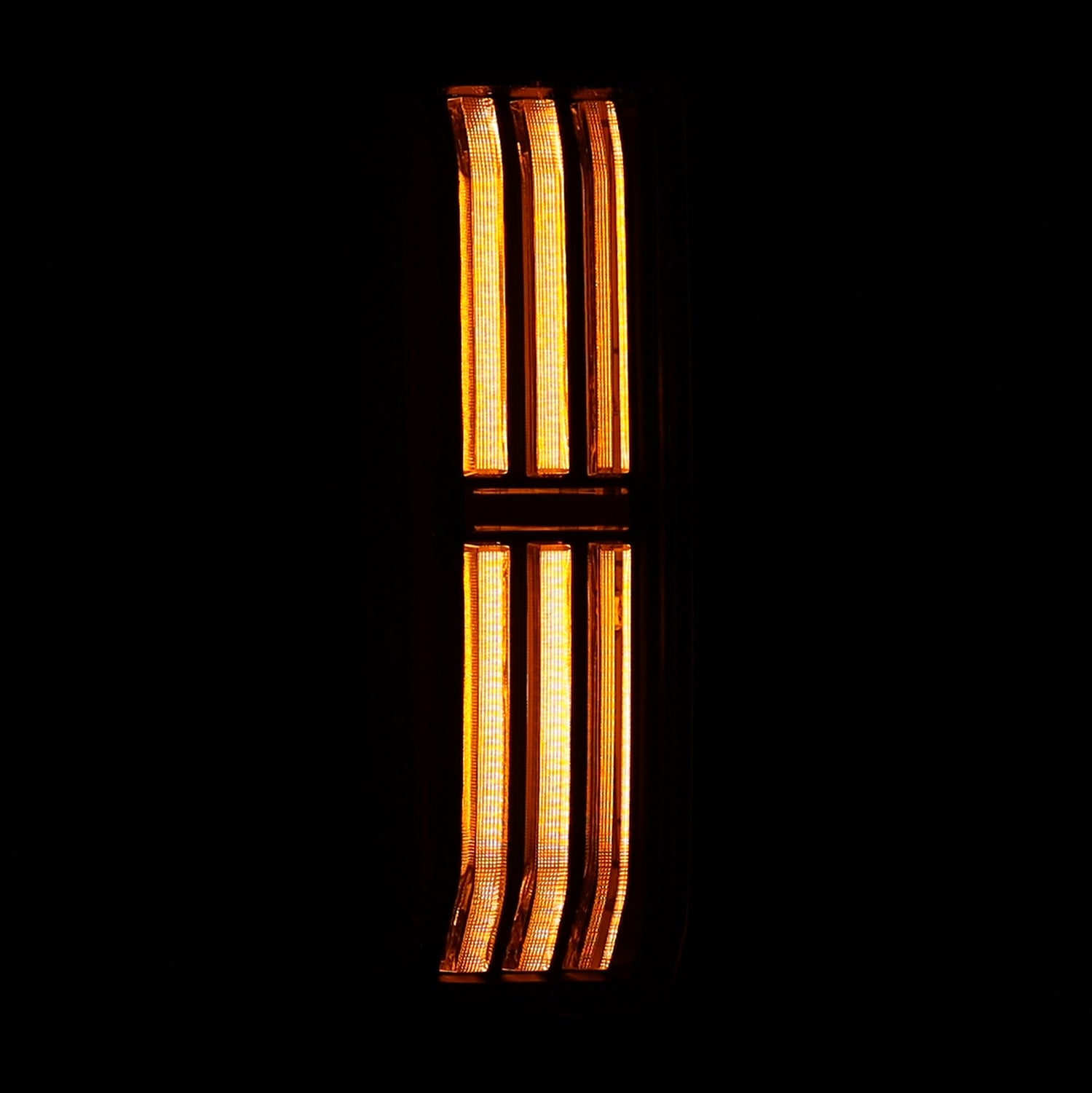Prismatic LED Taillights Black Red by AlphaRex