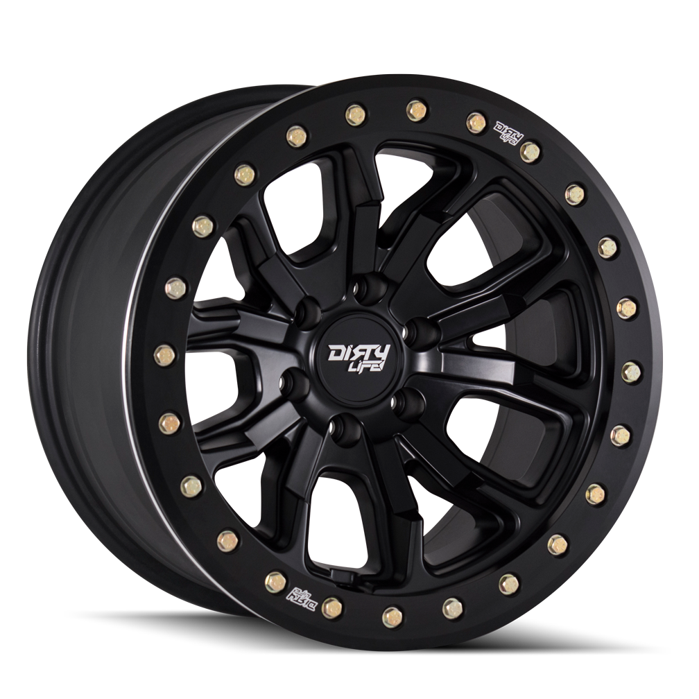 DIRTY LIFE DT-1 9303 SATIN BLACK 20X9 6-135 12MM 87.1MM by DIRTY LIFE