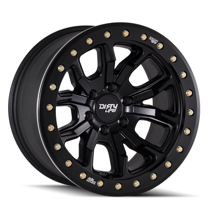DIRTY LIFE DT-1 9303 SATIN BLACK 20X9 6-135 12MM 87.1MM by DIRTY LIFE