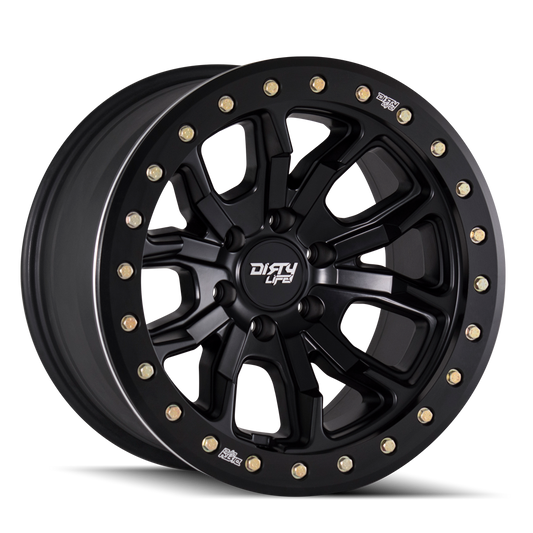 DIRTY LIFE DT-1 9303 SATIN BLACK 20X9 6-135 12MM 87.1MM by DIRTY LIFE