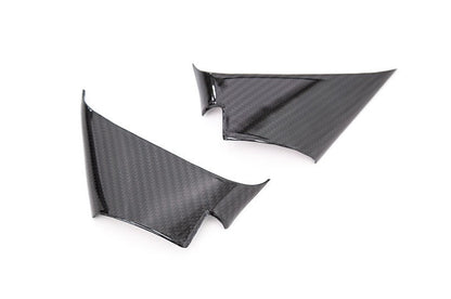 OLM LE Dry Carbon Fiber Lower Mirror Mount Cover - 2015-2021 Subaru WRX / STI / 2015-2017 Crosstrek by OLM