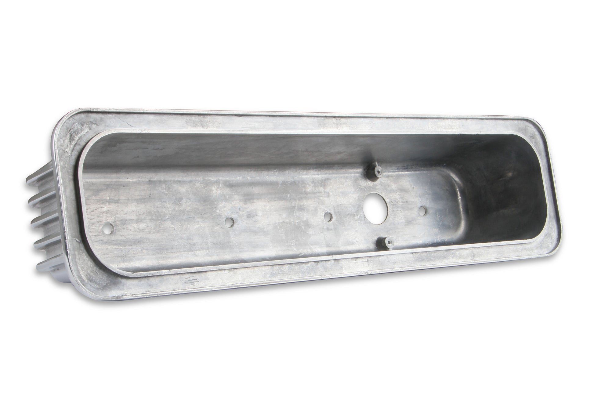 Mr. Gasket Cast Aluminum Ball Milled Center Bolt Valve Covers - Polished by Mr Gasket