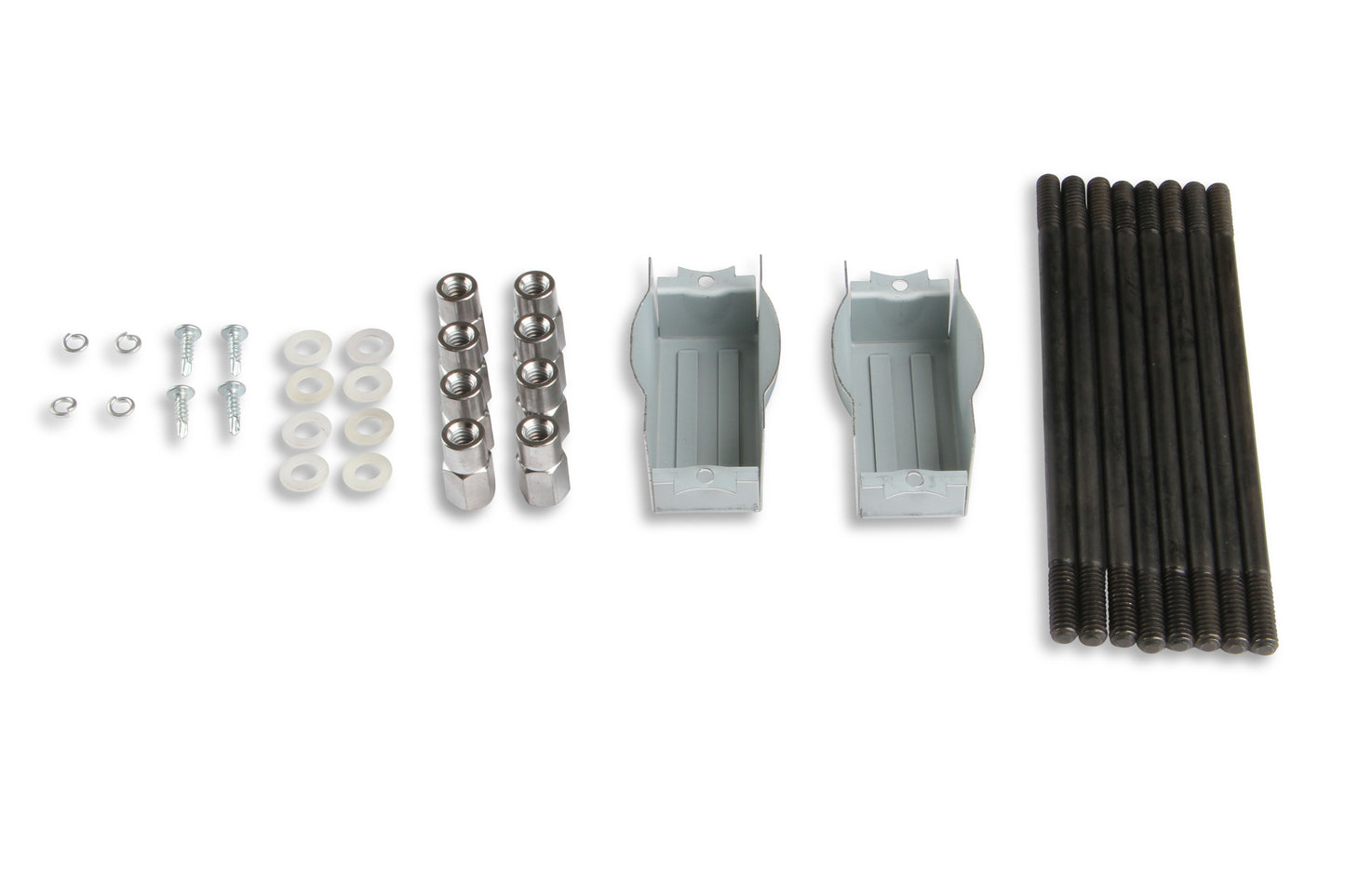 Mr. Gasket Cast Aluminum Ball Milled Center Bolt Valve Covers - Polished by Mr Gasket