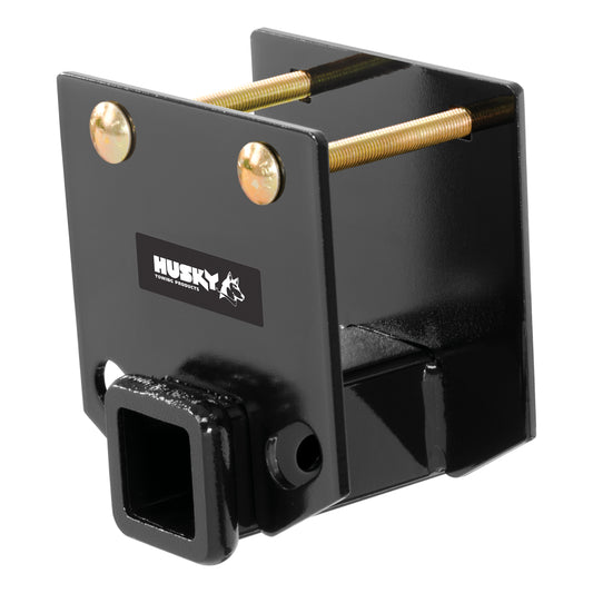 2" Receiver Bolts 4"x4" Bumper Beam 3500 LB Weight Carry Cap/350 LB Tong Weight by Husky Towing
