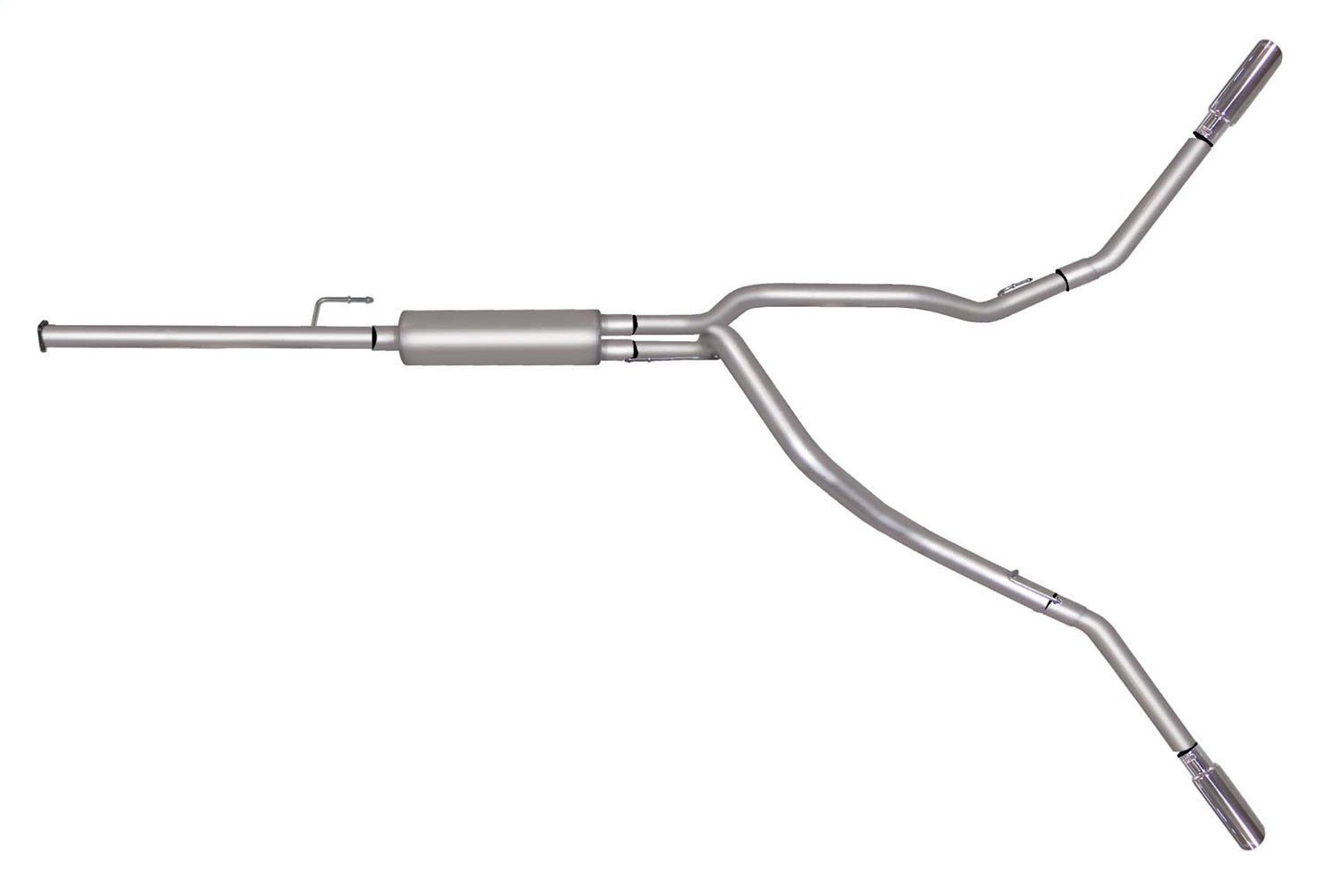 Cat-Back Dual Extreme Exhaust System; Stainless by Gibson Performance Exhaust