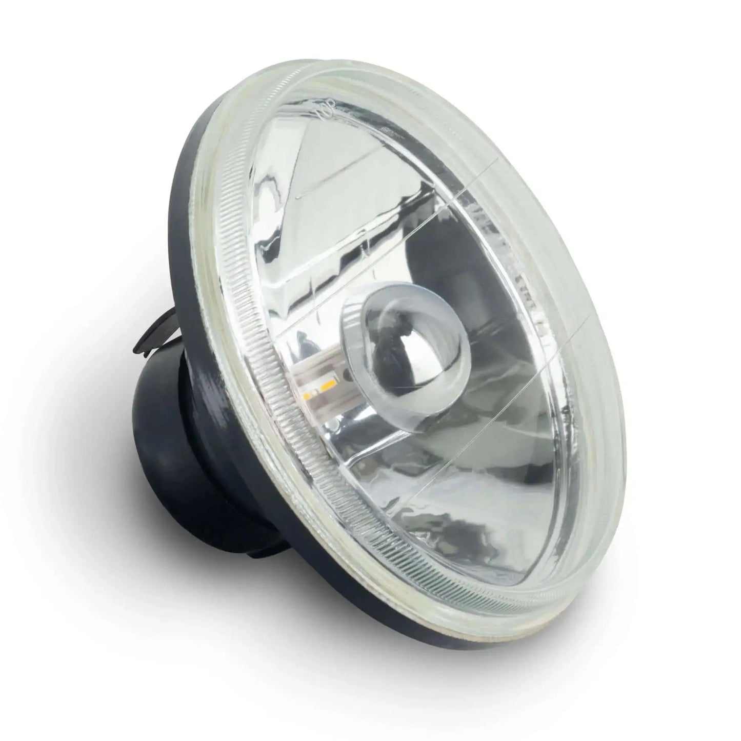 7" Sealed Beam Glass Lens Headlight – Non-Halo (Compatible with H4 LED Bulbs) by ORACLE Lighting