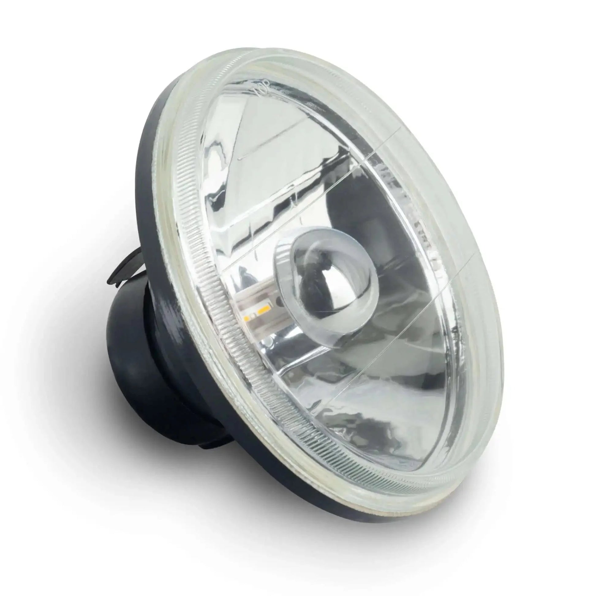 7" Sealed Beam Glass Lens Headlight – Non-Halo (Compatible with H4 LED Bulbs) by ORACLE Lighting