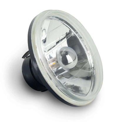 7" Sealed Beam Glass Lens Headlight – Non-Halo (Compatible with H4 LED Bulbs) by ORACLE Lighting