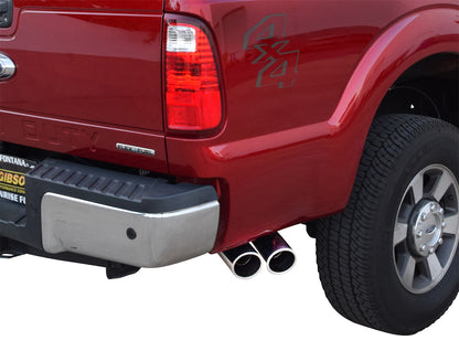 Cat-Back Dual Sport Exhaust System; Stainless by Gibson Performance Exhaust