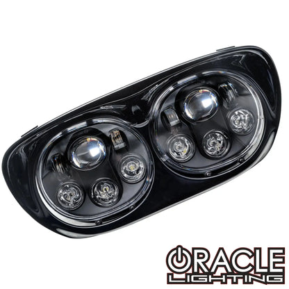 ORACLE Harley Road Glide Replacement LED Headlight - Black by ORACLE Lighting