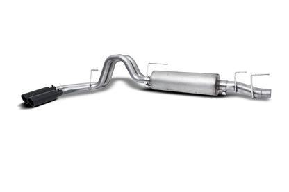 Black Elite Cat-Back Dual Sport Exhaust System; Stainless by Gibson Performance Exhaust