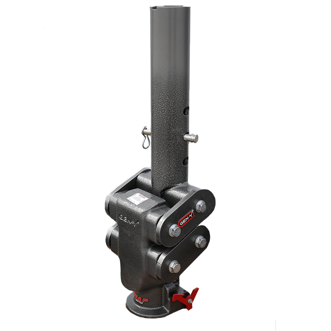 SPARTAN TORSION-FLEX SnapLatch 5" Offset 4" Round Goose 2 5/16" Std 6.5K TW 25K by GEN-Y Hitch