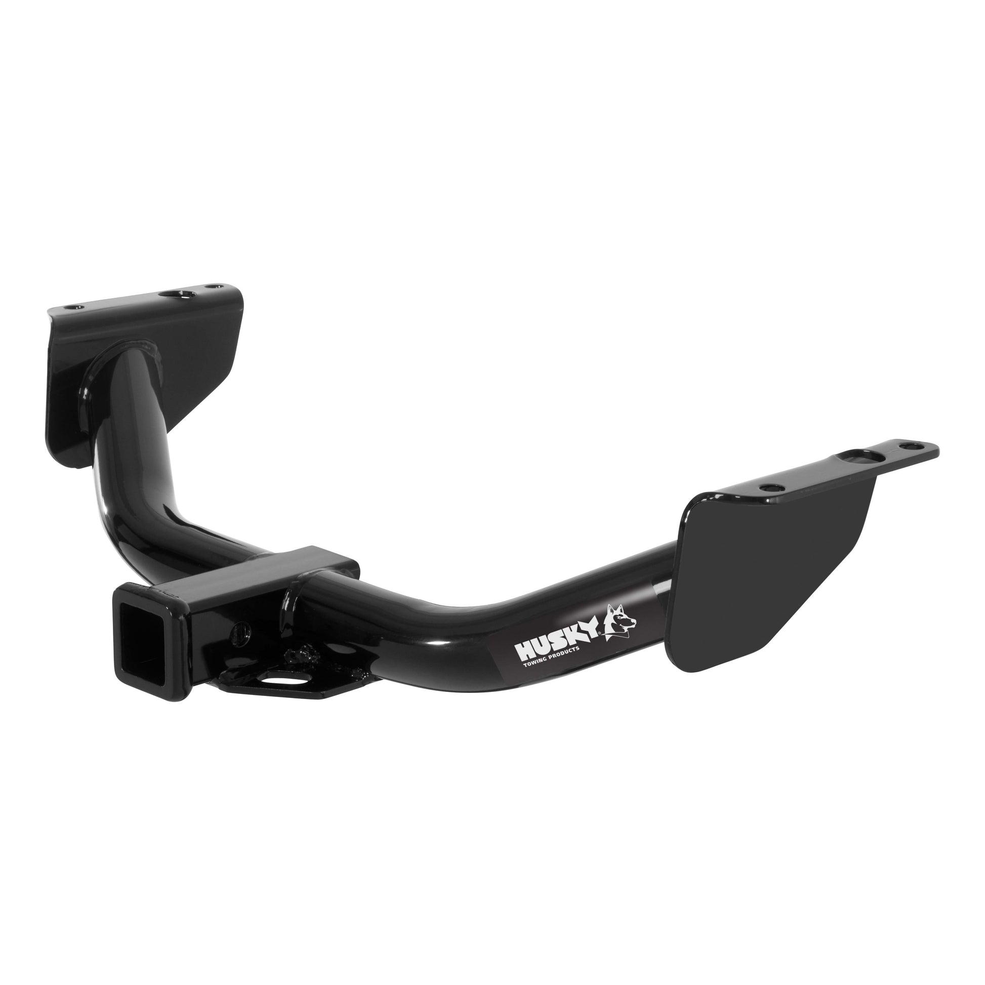 Rnd Tube 2" Recvr 4K Wt Cap/400 LB Tong 6K Wt Dist Cap/600 LB Wt Dist Tong by Husky Towing