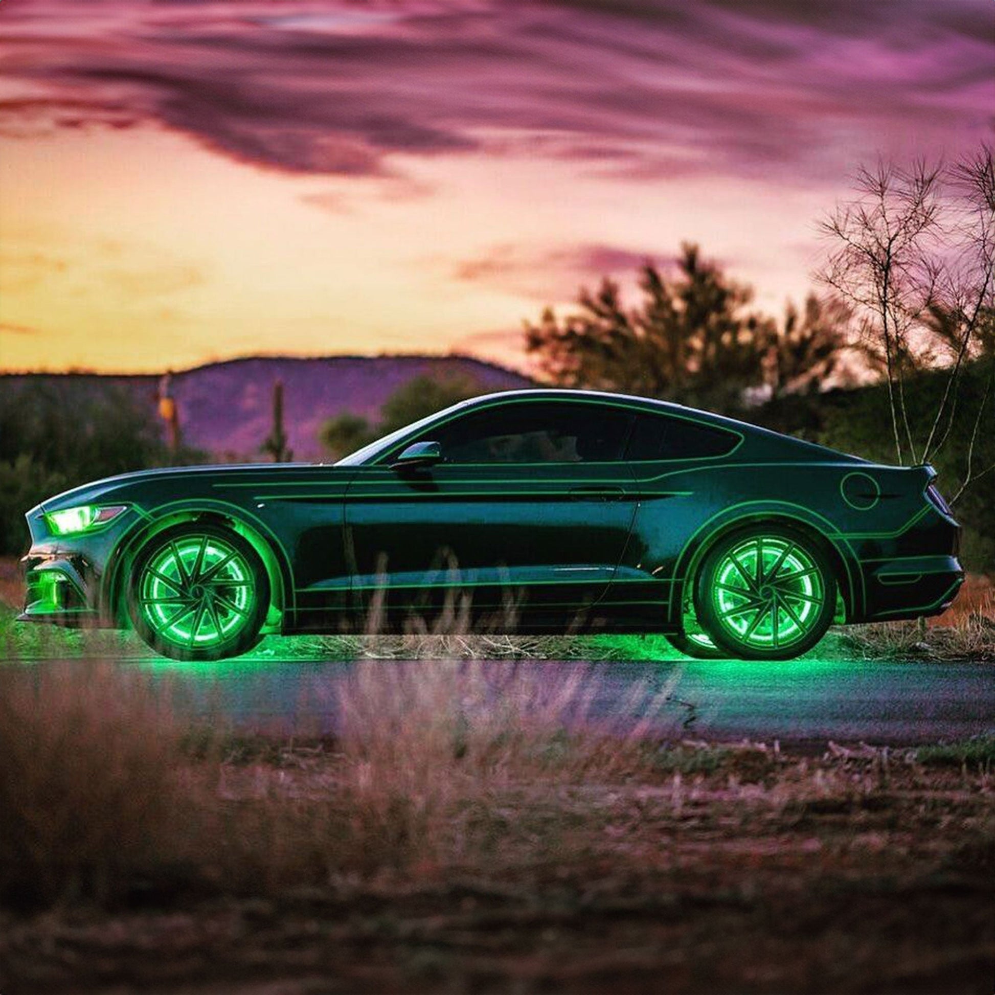 ORACLE Lighting LED Illuminated Wheel Rings - ColorSHIFT by ORACLE Lighting