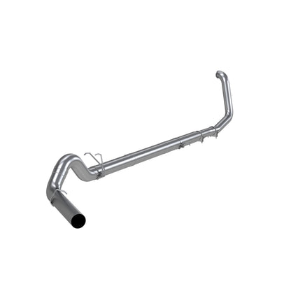 5in. Turbo Back. Single Side Exit. No Muffler. Off-Road. Aluminized Steel. by MBRP Exhaust