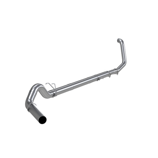 5in. Turbo Back. Single Side Exit. No Muffler. Off-Road. Aluminized Steel. by MBRP Exhaust