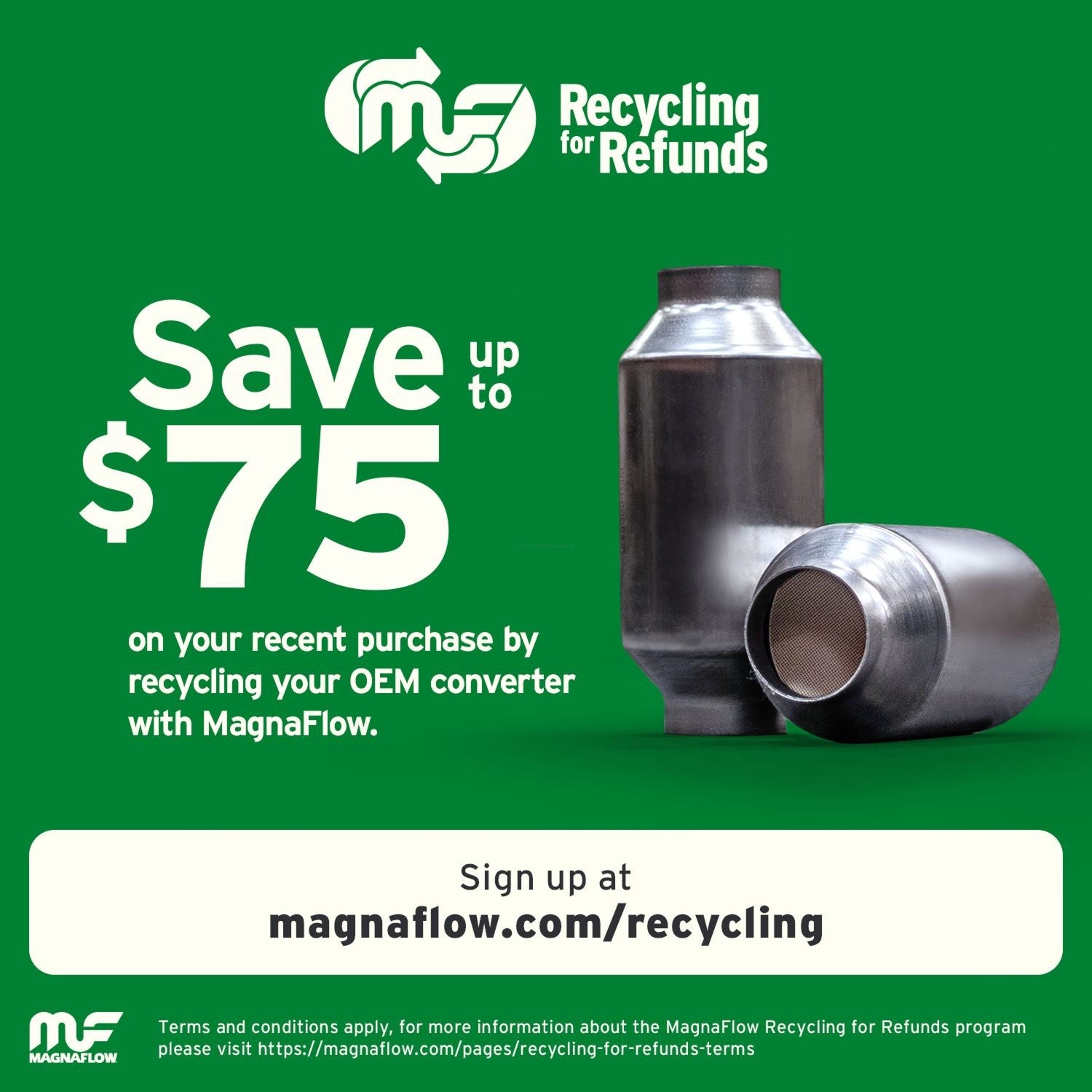 Magnaflow OEM Grade Direct-Fit Catalytic Converter by MagnaFlow Exhaust Products