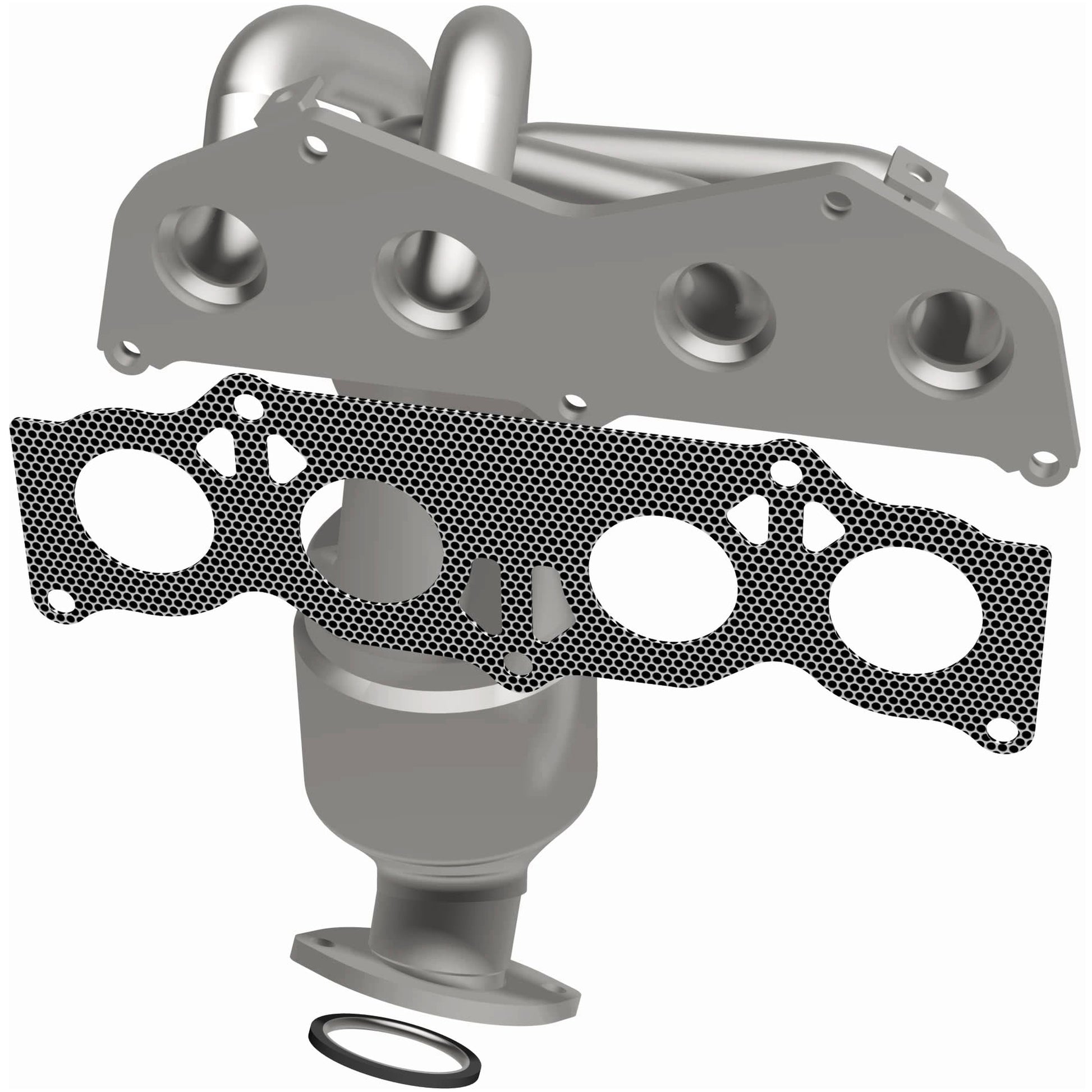 Catalytic Converter with Integrated Exhaust Manifold by MagnaFlow Exhaust Products
