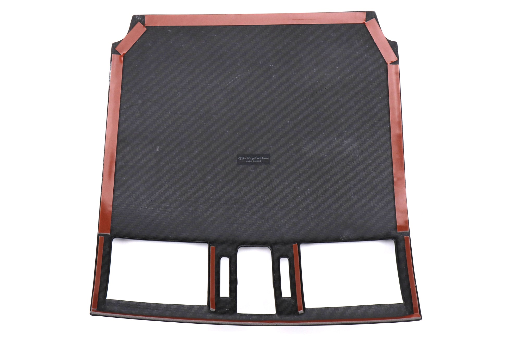 OLM LE Dry Carbon Fiber Center AC Trim Covers - 2015 Subaru WRX / STI / 2014 Forester / 2013-2014 Crosstrek by OLM