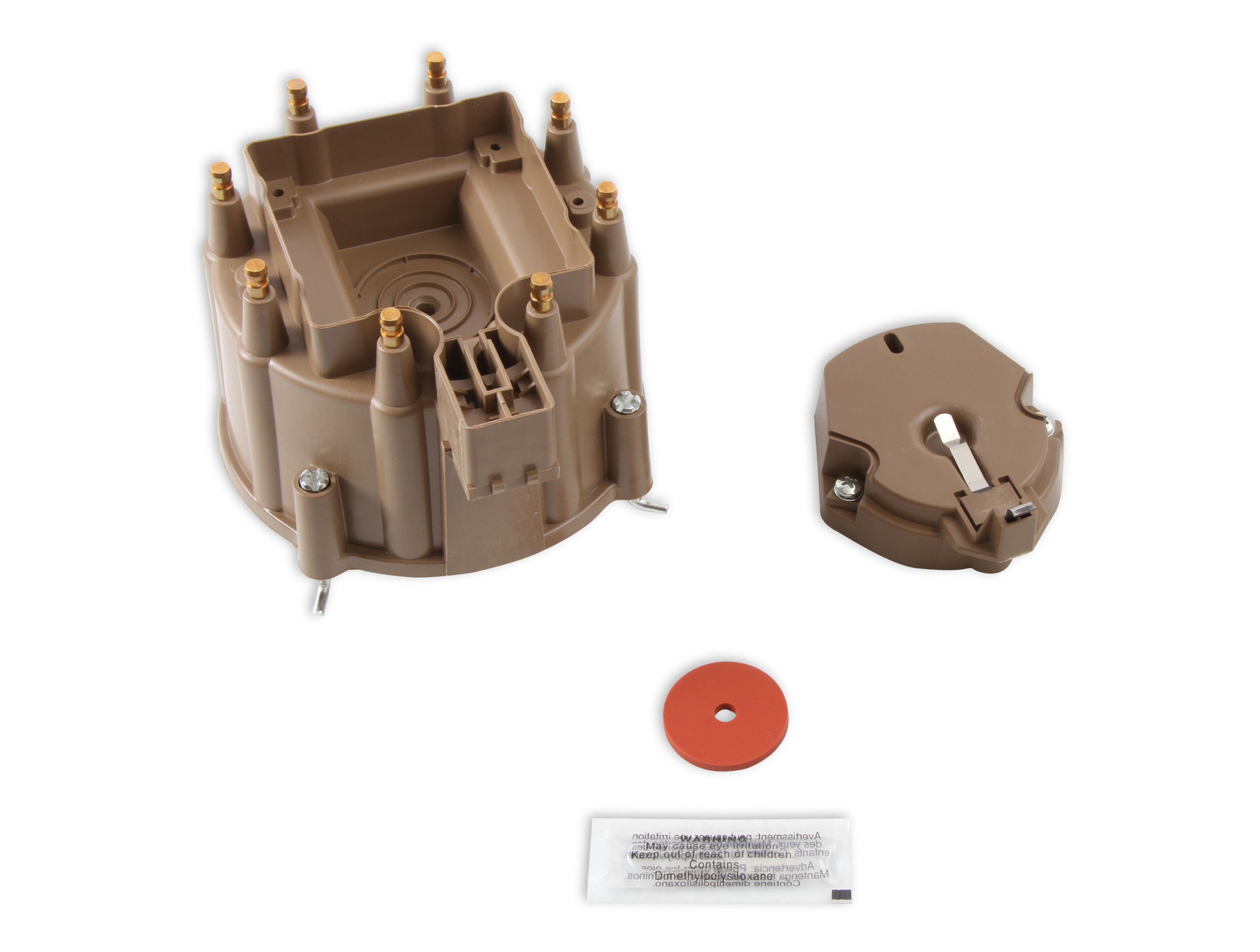 ACCEL Distributor Cap & Rotor Kit - HEI Style - Tan by ACCEL
