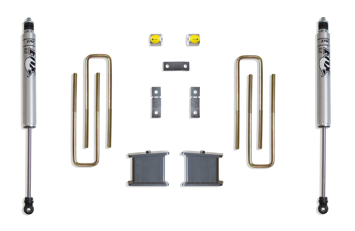 4" REAR LIFT BOX KIT W/ FOX SHOCKS by MaxTrac