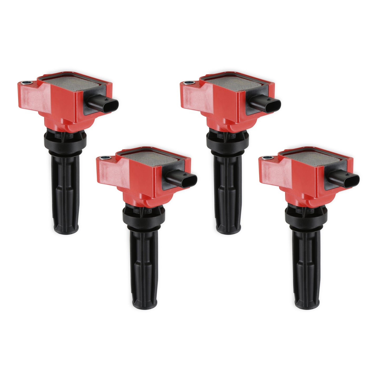 COIL, RED, FORD ECO-BOOST 2.0L L4, SET OF 4 by MSD