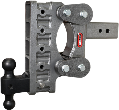 The BOSS TORSION-FLEX 3" Shank 9" Drop 2.4K TW 21K Hitch & GH-061 Dual-Ball by GEN-Y Hitch